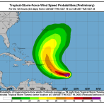 La tormenta tropical Tammy se fortalece y amenaza con fuertes lluvias al Caribe