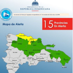 15 provincias en alerta por paso de vaguada