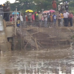 Crecida de río Masacre penetra en dique y afecta trabajo del canal haitiano
