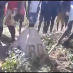 Haitianos trataron de remover pirámide que delimita la frontera
