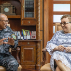 Miriam Germán Brito recibe visita del nuevo director de la Policía Nacional