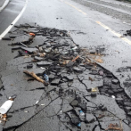 Aguaceros provocan daños a vías en Ocoa