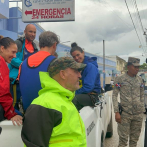 Bomberos españoles ayudaron con rescates