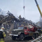 Una misión rusa en Donetsk tumba edificios en Ucrania
