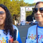 Santiago camina de tres a seis kilómetros por un país más inclusivo para personas con discapacidad