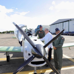 Abinader entrega dos aeronaves Dulus TP-75 a Fuerza Aérea para supervisión de la frontera