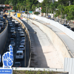 Poco movimiento en los trabajos del túnel de la avenida 27 de Febrero esquina Máximo Gómez