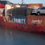 Zozobra embarcación de transporte de mercancías en Puerto Plata; un tripulante estaría desaparecido