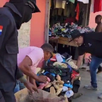 Desalojan e incautan mercancías de vendedores haitianos de mercado en Dajabón