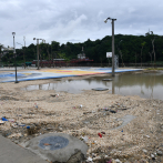 Fuertes lluvias inundan escuela en La Ciénaga; moradores temen por desborde de cañada La Bonavides