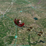 Santa Claus ya está repartiendo regalos con sus renos, según el rastreo del Pentágono