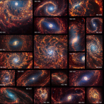 Webb recopila un catálogo de retratos en detalle de galaxias espirales