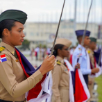 Militares rinden homenaje a Duarte y a la bandera