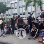 Policías y militares retirados protestan por segunda ocasión para pedir indemnización