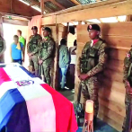 Sepultan sargento del Ejército asesinado a tiros por un haitiano en la frontera