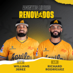 Águilas renuevan contratos a los agentes libres Richard Rodríguez y Williams Jerez