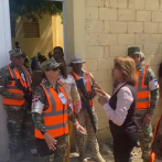 Se registra incidente entre una policía militar electoral y exsenadora Sonia Mateo en Dajabón