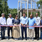 Inauguran remozado parque Duarte en San Fernando de Montecristi