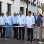 Abinader encabeza inauguración del remozamiento del Museo La Fortaleza y calle Las Damas