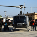 Helicópteros militares evacuaron a 30 dominicanos de Haití