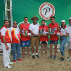 Los Pescadores y Peach Pro Sport ganan el torneo de playa Cabarete
