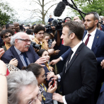 Macron celebra liberación de Francia