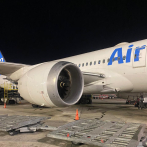 Avión que se averió por hoyo en pista de aterrizaje del AILA fue reparado y viajó a España