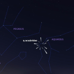 Lluvia de estrellas Eta Acuáridas serán visibles a partir de este cinco de mayo