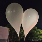 Los globos con desechos enviados por Corea del Norte al Sur superan los 700