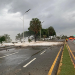 Así se han sentido los efectos del huracán Beryl en el Distrito Nacional