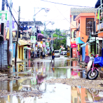 Santo Domingo Norte fue afectado por torrenciales del ciclón Beryl