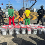 Arrestan a tres venezolanos que pretendían entrar a RD con 134 paquetes de cocaína