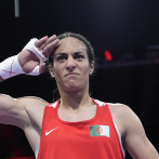 Boxeadora argelina Imane Khelif asegura medalla olímpica tras vencer a Lucca Anna