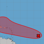 Aumenta posibilidad de que onda tropical se convierta en ciclón en las próximas 48 horas