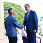 Llega al Palacio Nacional el Rey de España para reunión bilateral con Abinader