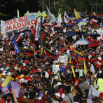 Chavismo y oposición de Venezuela miden fuerzas en marchas por reelección de Maduro