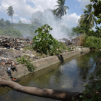 Vertedero a orilla de canal en Nizao es una amenaza ambiental