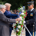 Trump causa altercado en el cementerio de Arlington