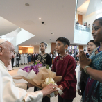 El papa llega a Singapur, última etapa de su gira por Asia-Pacífico