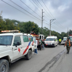 Padre e hija mueren en accidente en autopista Duarte; madre gravemente herida