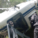 Dos personas heridas tras accidente en helicóptero Monción, Santiago Rodríguez