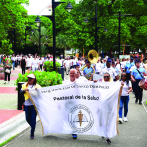 Pastoral realiza marcha a favor de la salud mental