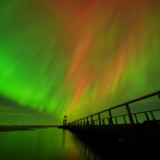 Galería de auroras boreales por tormenta solar