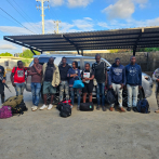 Detienen 11 haitianos irregulares dentro de una jeepeta en Monte Cristi