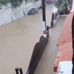 Intensas lluvias causaron ayer inundaciones en Nagua