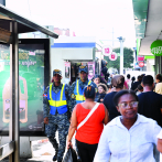 Intenso patrullaje de la policía en calles de Santo Domingo