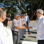 Abinader agradece contribución de la Policía Nacional a la consolidación de la paz