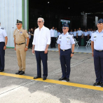 Presidente Abinader almuerza con miembros de la Armada y la Fuerza Aérea