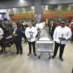 Familiares y Aguilas Cibaeñas despiden a Mendy y Tejada a su última morada