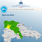 Nueve provincias bajo alerta por paso de vaguada